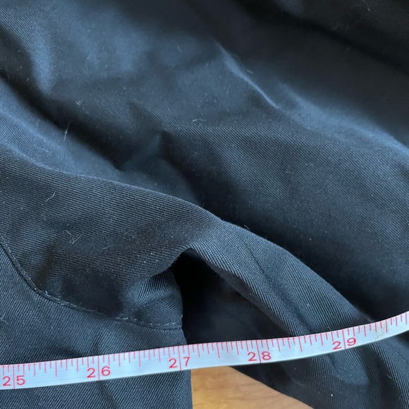 Burberry Men’s 2XL Double-Breasted Belted Long Trench Coat in Black - Picture 9 of 11